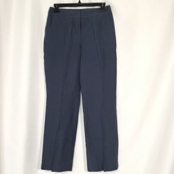Loft Linen Blend Straight Leg Pants (UC4) - Picture 1 of 7